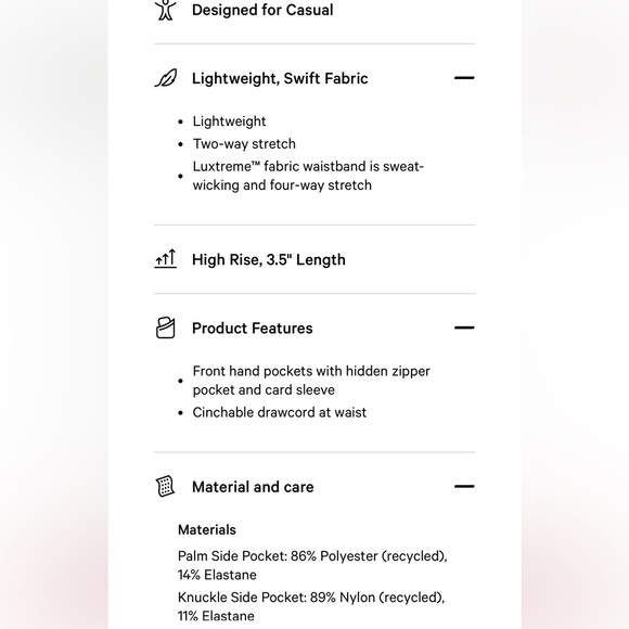 Lululemon Dance Studio Short Size 4 Black High Rise 3.5” EUC - Picture 7 of 12